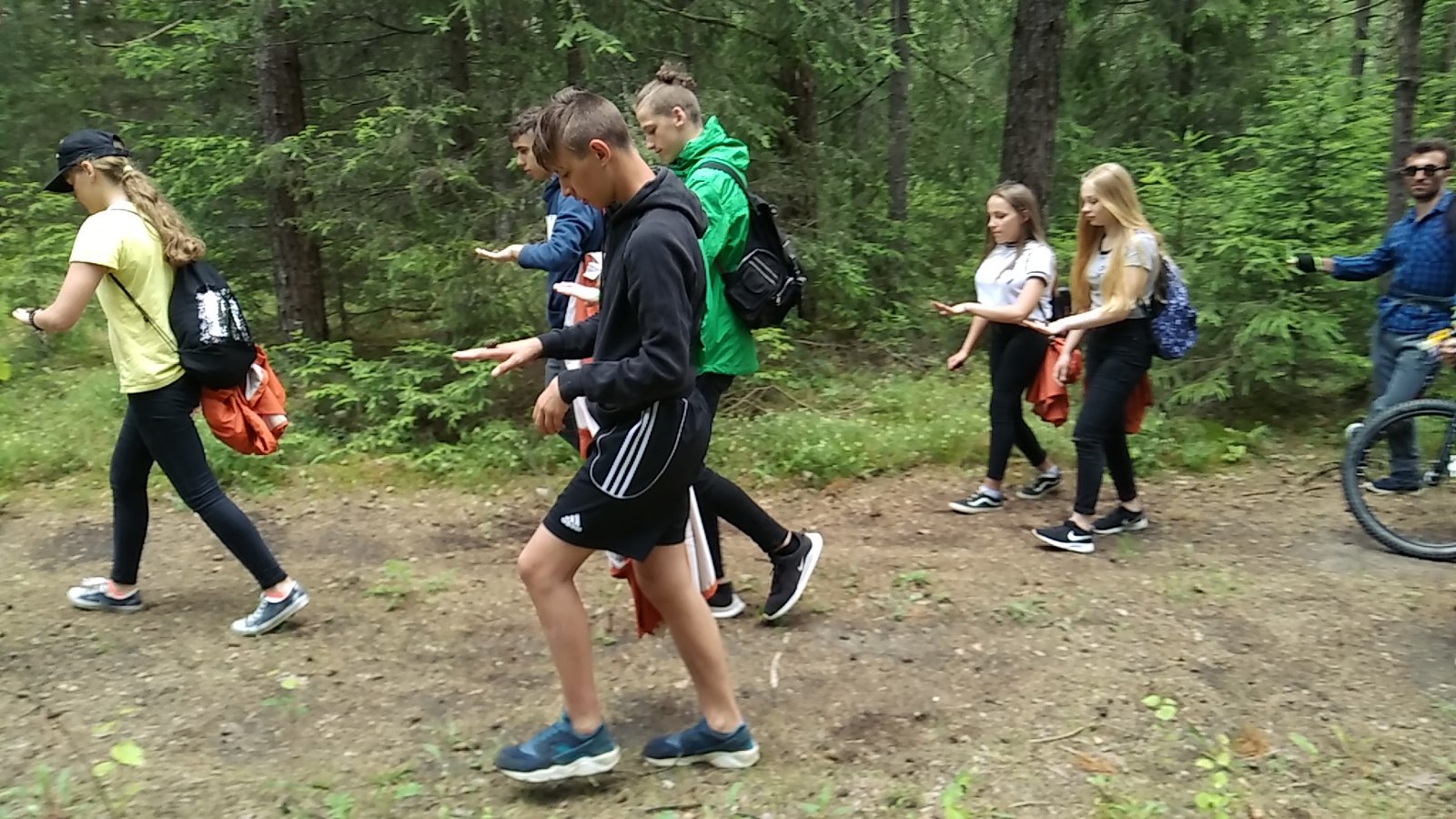 Atviroji jaunimo erdvė Varniuose veiklos akimirka