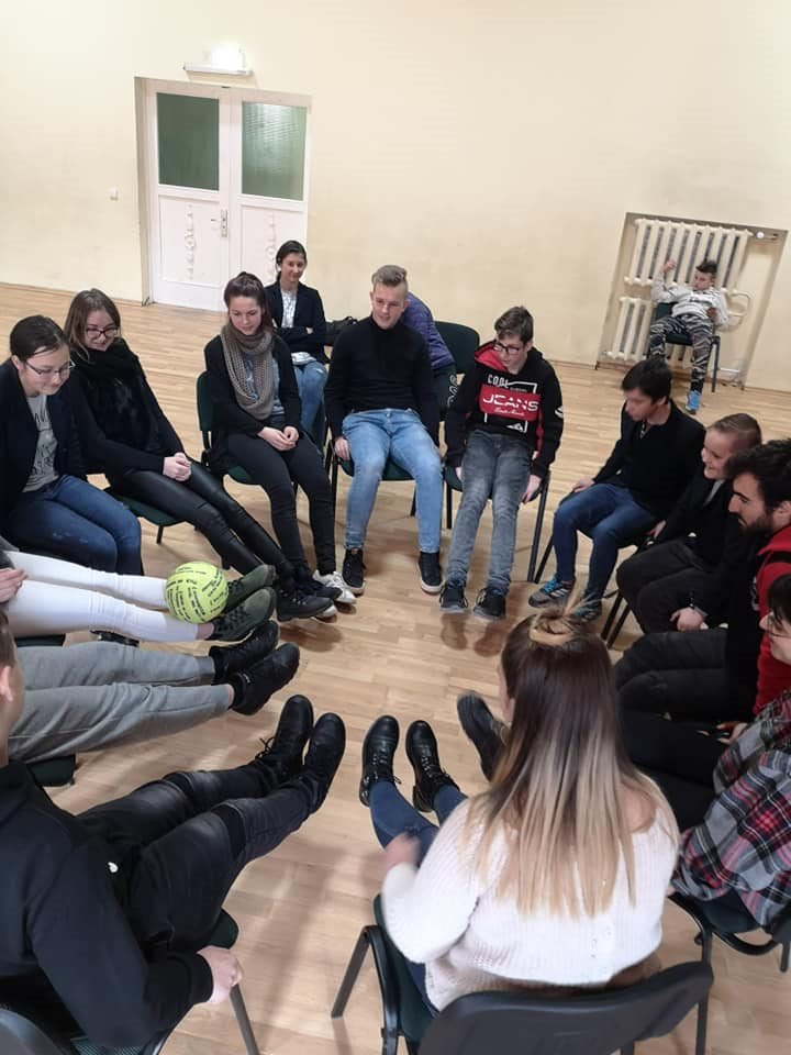 Mobilusis darbas su jaunimu veiklos akimirka